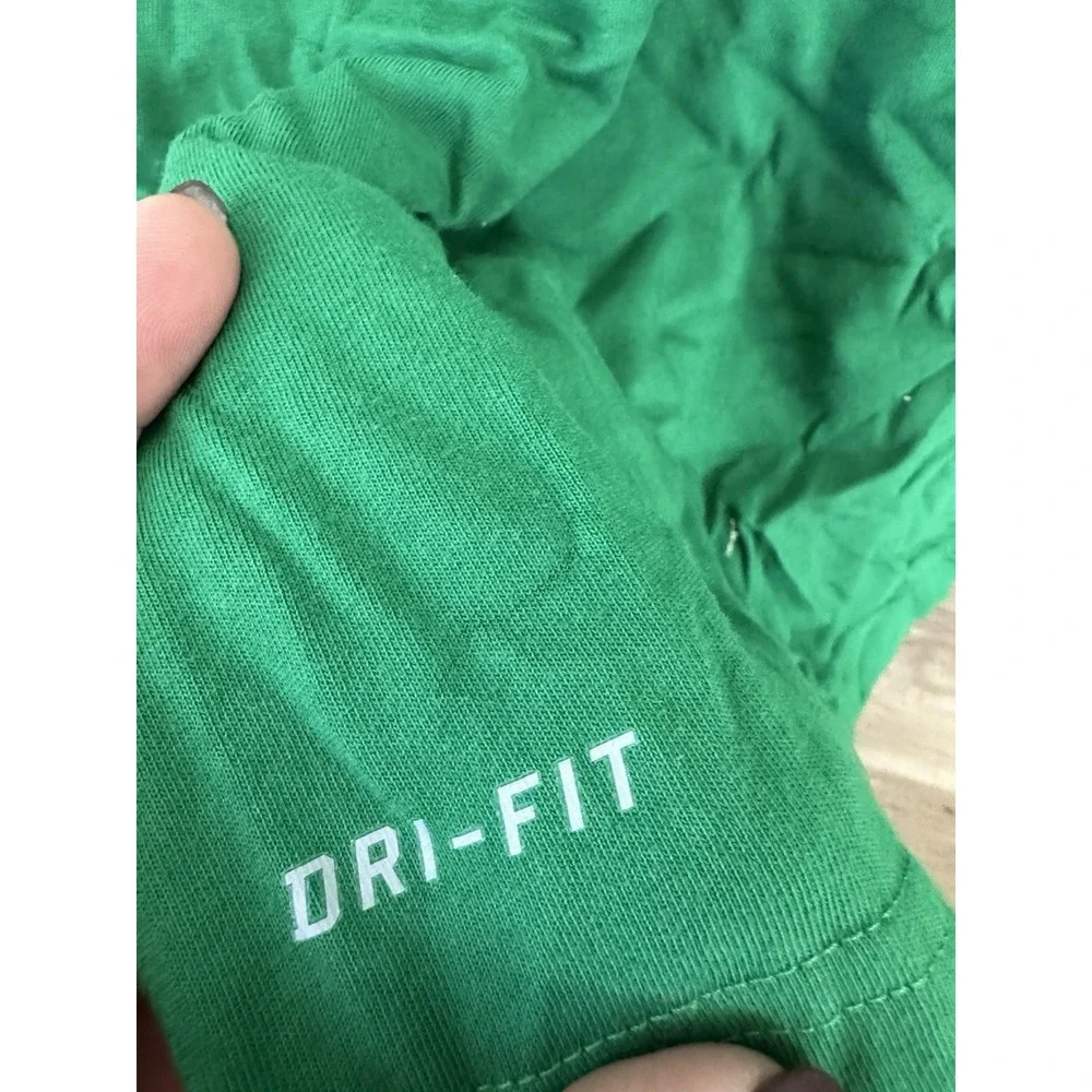 Nike Dri Fit Green T Shirt Mens Size L